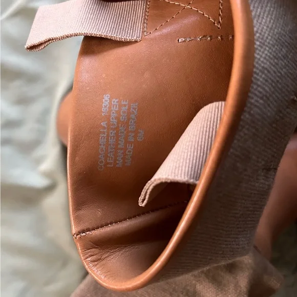 Matisse Coachella Tan Leather and Canvas Boots - Picture 5 of 16